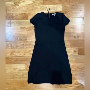 LOFT black short sleeve business casual dress XS